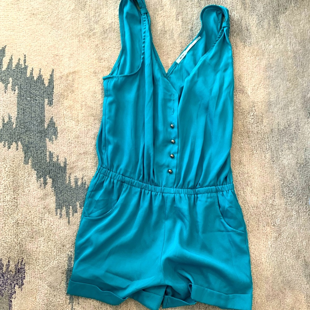 kimchi blue teal romper